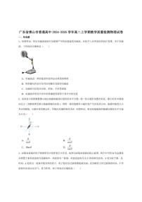 2024-2025学年广东省佛山市高二上学期1月期末教学质量检测物理试卷（有解析）