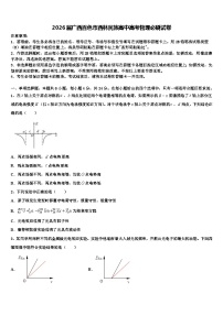 2026届广西百色市西林民族高中高考物理必刷试卷含解析
