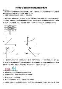 2026届广东省五校协作体高考仿真模拟物理试卷含解析