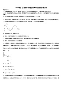2026届广东省阳江市阳东县高考压轴卷物理试卷含解析