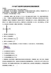 2026届广东省深圳市龙岗区高考仿真模拟物理试卷含解析