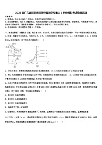 2026届广东省深圳市深圳外国语学校高三3月份模拟考试物理试题含解析
