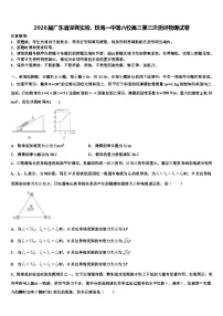 2026届广东省深圳实验、珠海一中等六校高三第三次测评物理试卷含解析