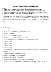 2026届广东省省际名校高三考前热身物理试卷含解析
