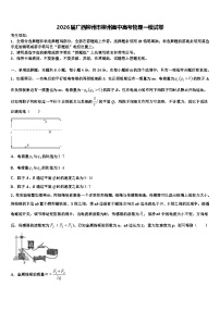 2026届广西柳州市柳州高中高考物理一模试卷含解析