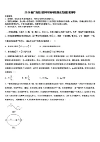 2026届广西陆川县中学高考物理全真模拟密押卷含解析