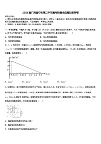 2026届广西南宁市第二中学高考物理全真模拟密押卷含解析2
