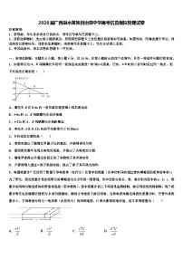 2026届广西融水苗族自治县中学高考仿真模拟物理试卷含解析