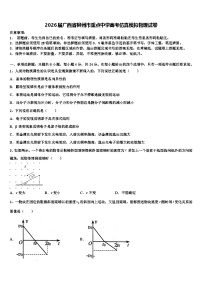 2026届广西省柳州市重点中学高考仿真模拟物理试卷含解析