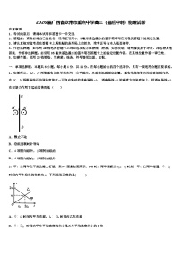 2026届广西省钦州市重点中学高三（最后冲刺）物理试卷含解析