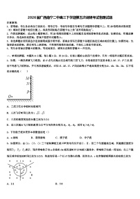 2026届广西南宁二中高三下学期第五次调研考试物理试题含解析