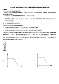 2026届广西壮族自治区南宁市宾阳县宾阳中学高考物理押题试卷含解析