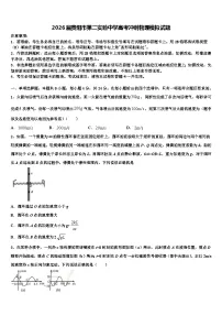 2026届贵阳市第二实验中学高考冲刺物理模拟试题含解析