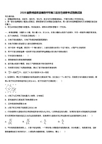 2026届贵州省荔波高级中学高三适应性调研考试物理试题含解析