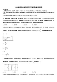 2026届贵州省部分重点中学高考物理二模试卷含解析