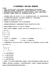 2026届贵州省铜仁一中高三最后一模物理试题含解析