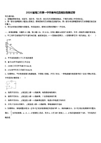 2026届海口市第一中学高考仿真模拟物理试卷含解析