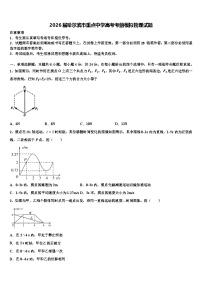 2026届哈尔滨市重点中学高考考前模拟物理试题含解析