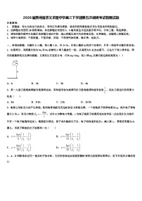 2026届贵州省遵义求是中学高三下学期第五次调研考试物理试题含解析