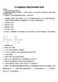 2026届海南省海口市第四中学高考物理三模试卷含解析