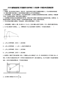 2026届海南省海口市湖南师大附中高三3月份第一次模拟考试物理试卷含解析