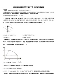 2026届海南省重点名校高三下第一次测试物理试题含解析