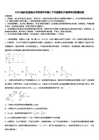 2026届河北省衡水市冀州中学高三下学期第五次调研考试物理试题含解析