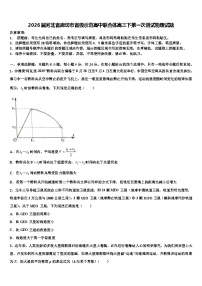 2026届河北省廊坊市省级示范高中联合体高三下第一次测试物理试题含解析
