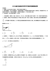 2026届河北省保定市阜平中学高考物理四模试卷含解析