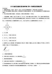 2026届河北省部分重点高中高三第一次调研测试物理试卷含解析