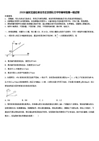 2026届河北省石家庄市正定县弘文中学高考物理一模试卷含解析