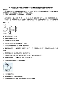 2026届河北省邯郸市成安县第一中学高考全国统考预测密卷物理试卷含解析