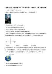 河南省驻马店市联考2025-2026学年高二上学期11月期中物理试卷（含答案）