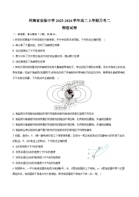 河南省实验中学2025-2026学年高二上学期月考二物理试卷（含答案）