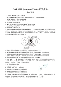 河南省实验中学2025-2026学年高二上学期月考二物理试卷（含答案）