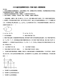 2026届河北省邯郸市成安一中高三最后一模物理试题含解析