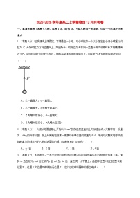 河南省漯河市临颍县晨中学校2025_2026学年高二上学期12月月考物理试题 [含答案]