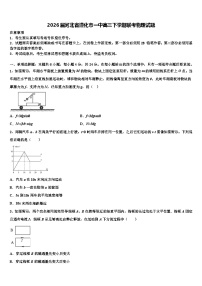 2026届河北省遵化市一中高三下学期联考物理试题含解析
