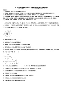 2026届河南省辉县市一中高考适应性考试物理试卷含解析