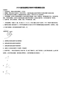 2026届河南省鹤壁市高考冲刺物理模拟试题含解析