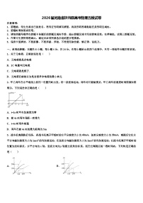 2026届河南省扶沟县高考物理五模试卷含解析
