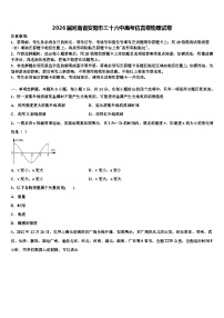 2026届河南省安阳市三十六中高考仿真卷物理试卷含解析