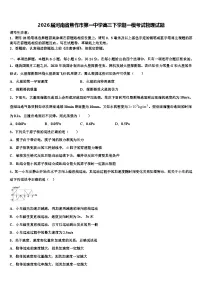 2026届河南省焦作市第一中学高三下学期一模考试物理试题含解析