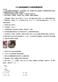2026届河南省南阳市六校高考物理四模试卷含解析