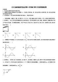 2026届河南省平顶山市第一中学高三第三次测评物理试卷含解析