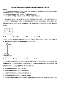 2026届河南省新乡市辉县市第一高级中学高考物理三模试卷含解析