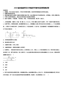 2026届河南省师范大学附属中学高考仿真卷物理试卷含解析