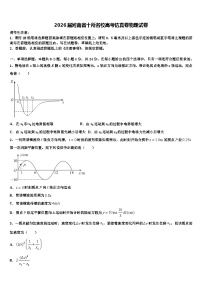 2026届河南省十所名校高考仿真卷物理试卷含解析
