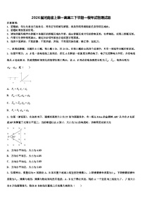 2026届河南省上蔡一高高三下学期一模考试物理试题含解析