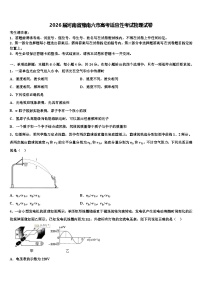 2026届河南省豫南六市高考适应性考试物理试卷含解析